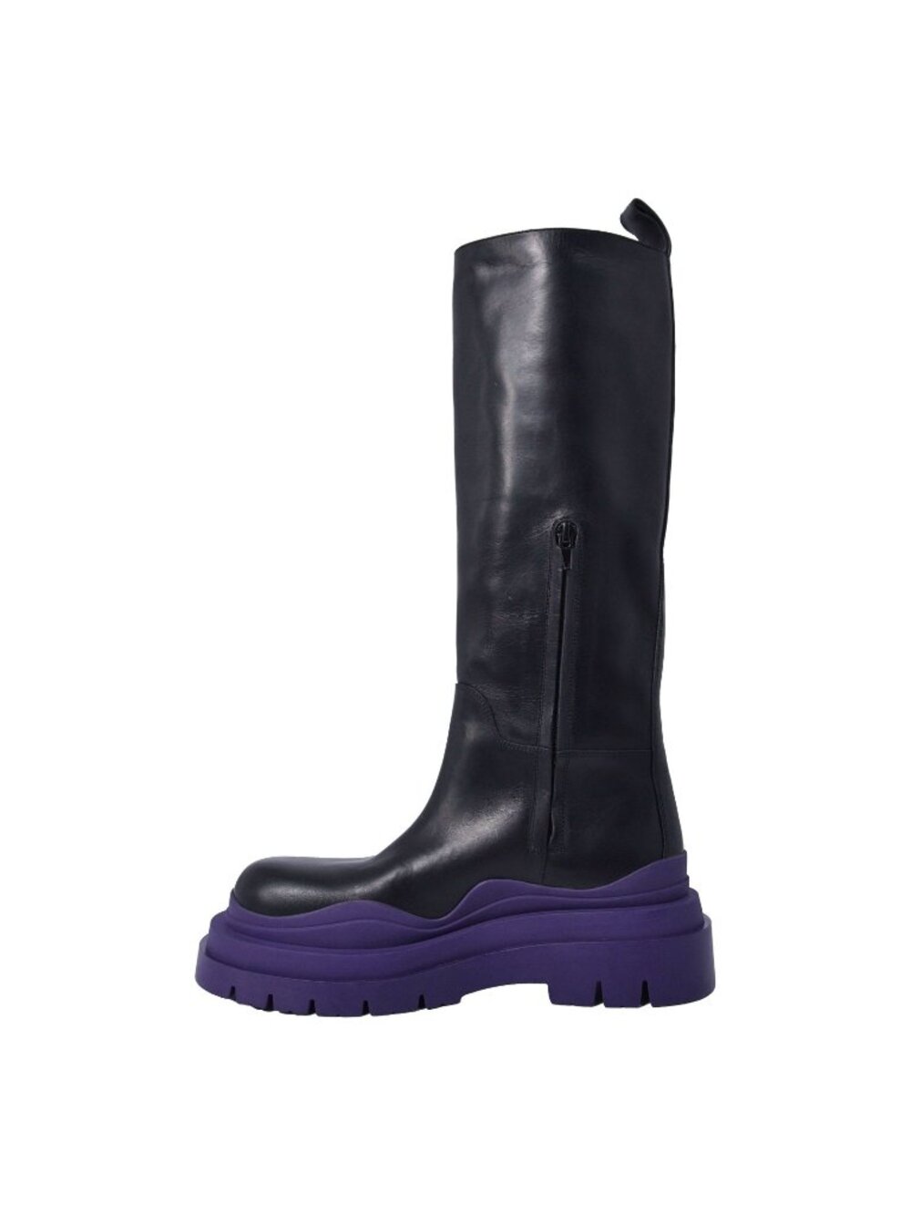 Bottega Veneta Un Boots Long Tire Shoes Leather Black
